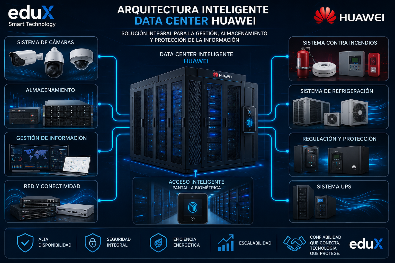 Arquitectura Inteligente Data Center Huawei