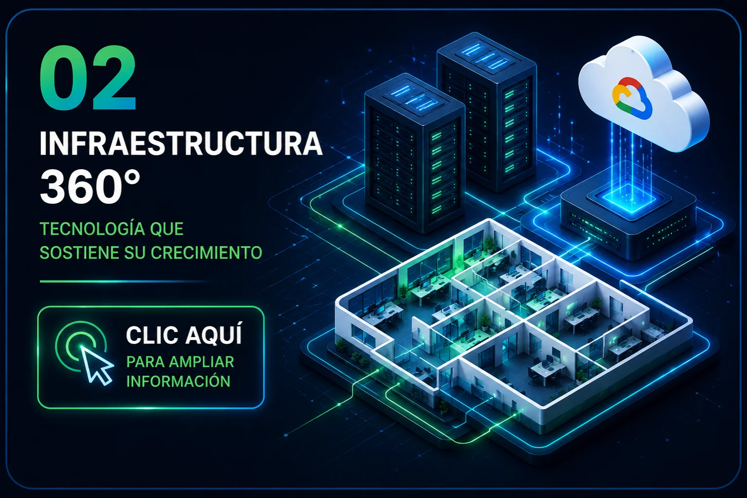 Arquitectura inteligente data center Huawei eduX